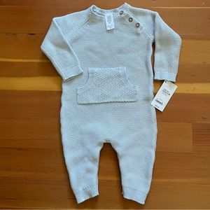 NWT Carter’s Just One You 6M baby blue sweater onesie